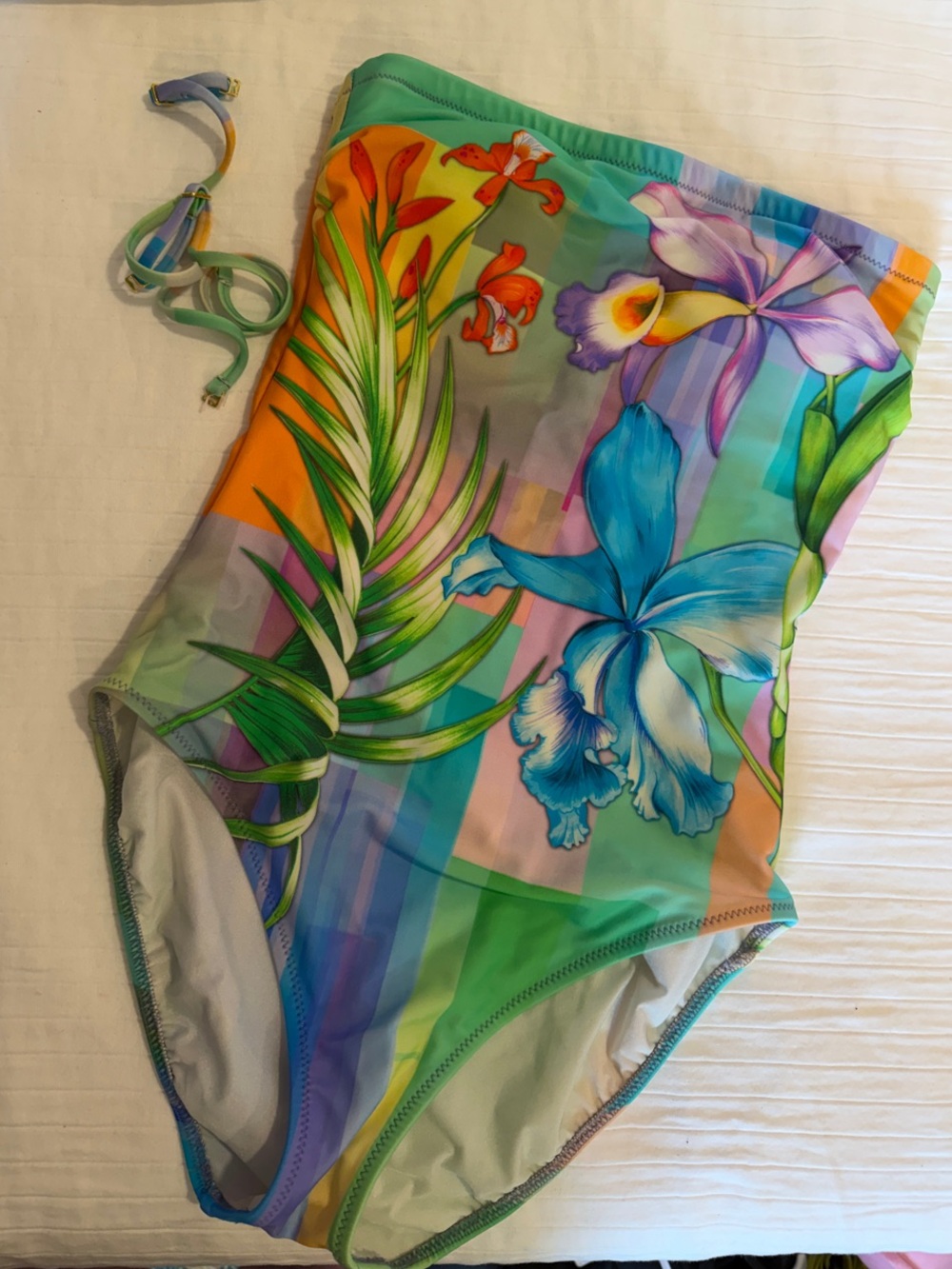 Gottex Multicolor Tropical Floral One-Piece Swimsuit